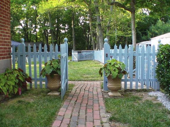 E. side to back yard