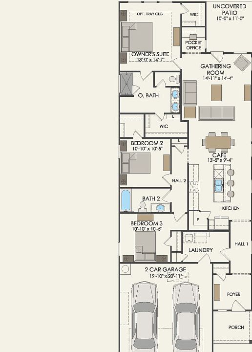 First Floor 3 br 2 ba