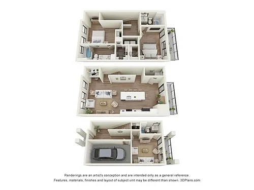 Floor plan Townhome