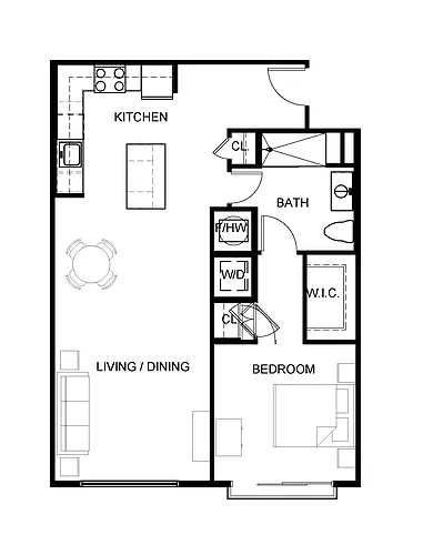 Floor plan A13
