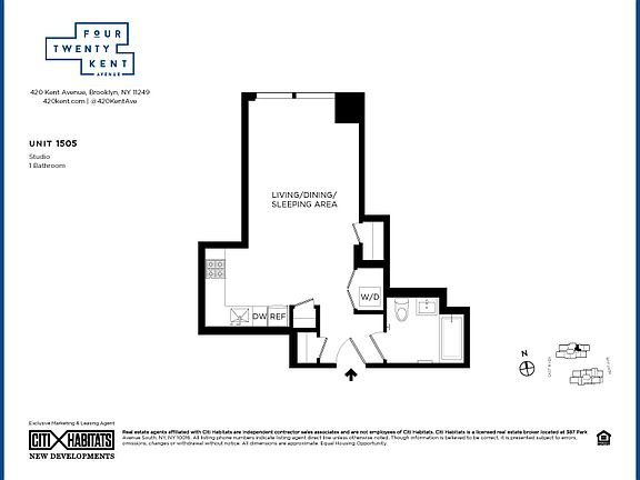 2nd image of 420 Kent Ave APT 1505