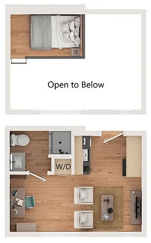 Floor plan Loft_Studio_SE