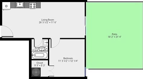 2nd image of 406 15th St #D1