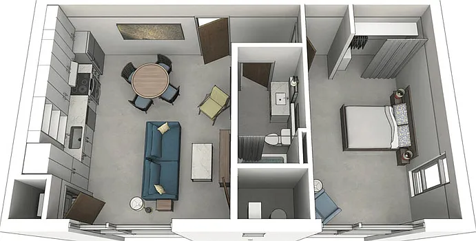 The Pecan Floor Plan