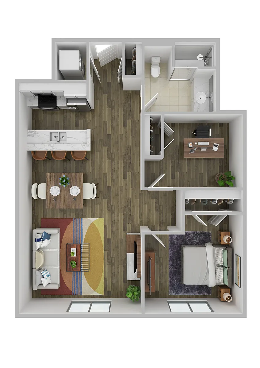 Floor plan Rhodes