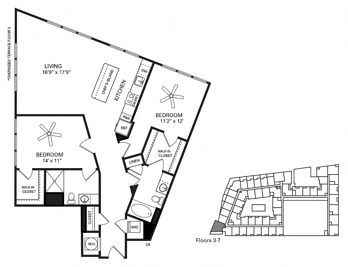 Floor plan Rosemary