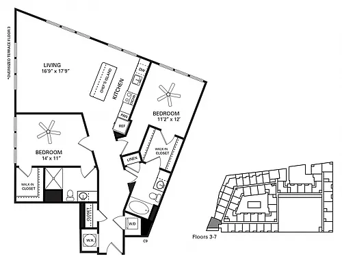 Floor plan Rosemary
