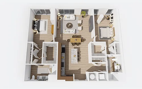 Floor plan B7PH
