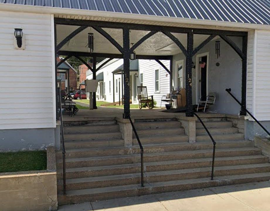 Front of building