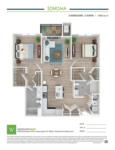 Floor plan Sonoma