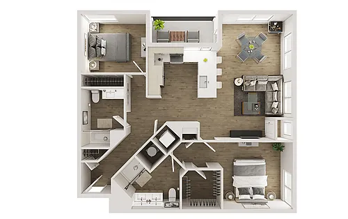 Floor plan B13