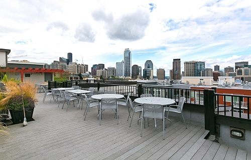 Roof-top deck