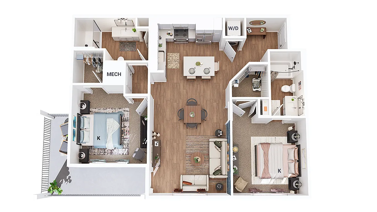 Floor plan B2