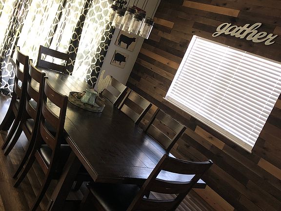 Open dining room 