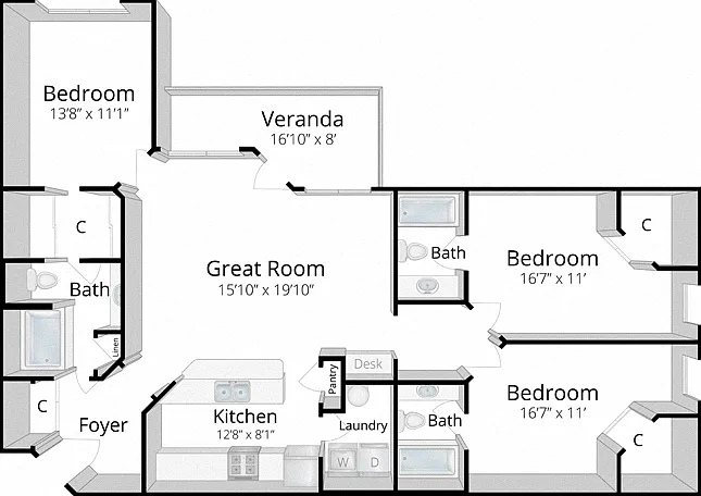 Westhaven Luxury Apartments — Photo 38