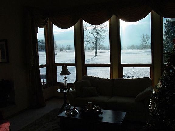 Sunrise from the living room