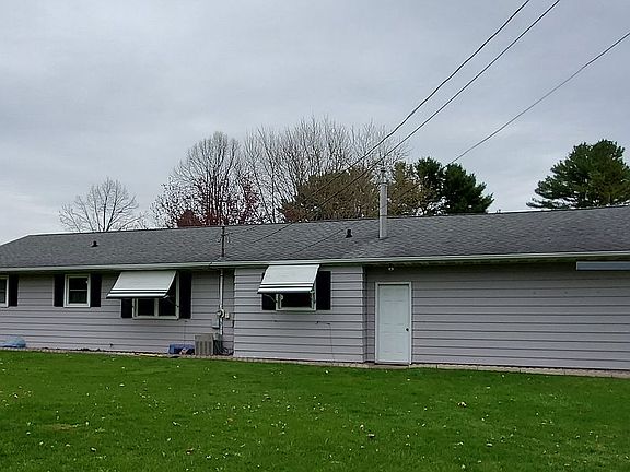 Awnings shade West side