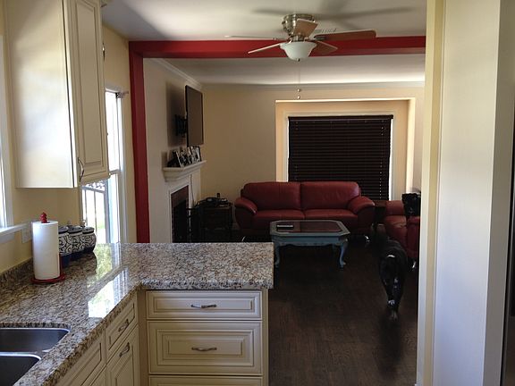 Open Kitchen to Living Room