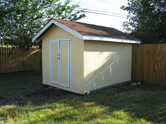 Back yard shed