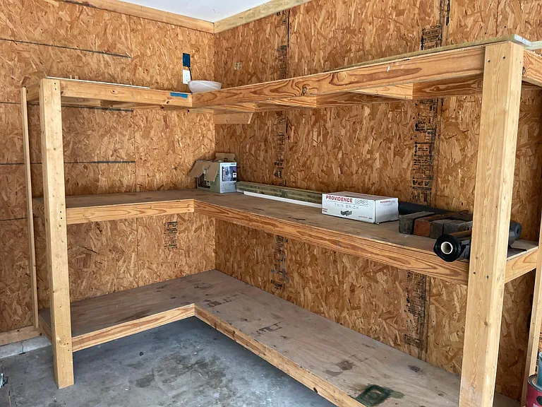 Garage shelving