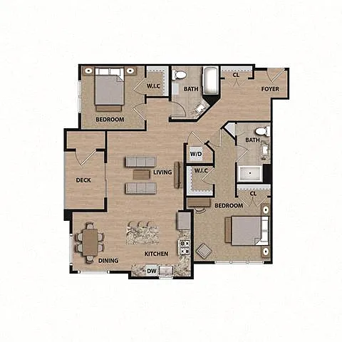 Floor plan A-2A
