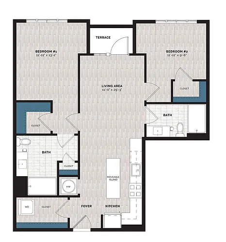 Floor plan B13A