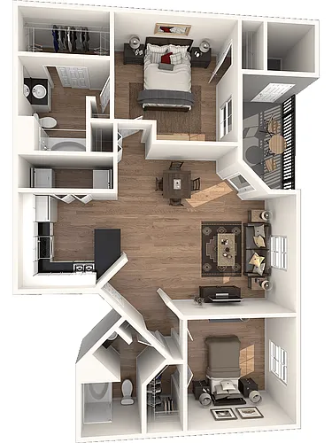 Floor plan The Brentwood Classic
