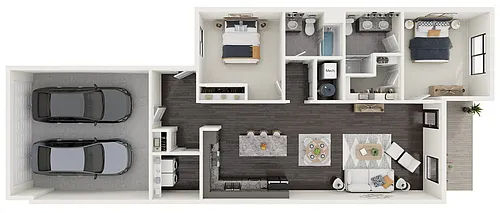 Floor plan Aspen - Ranch