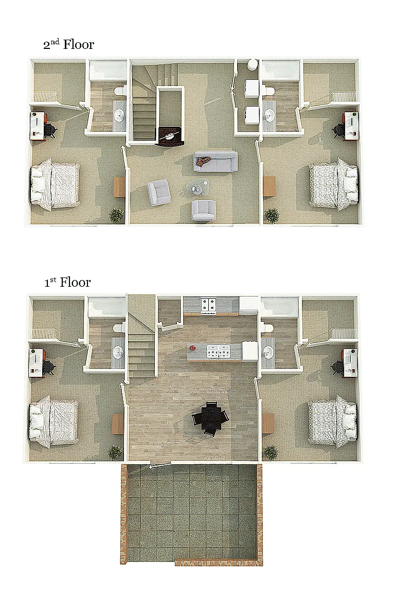 Floor plan 4X4