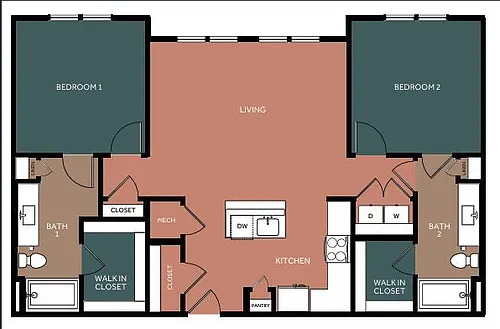 Floor plan B2