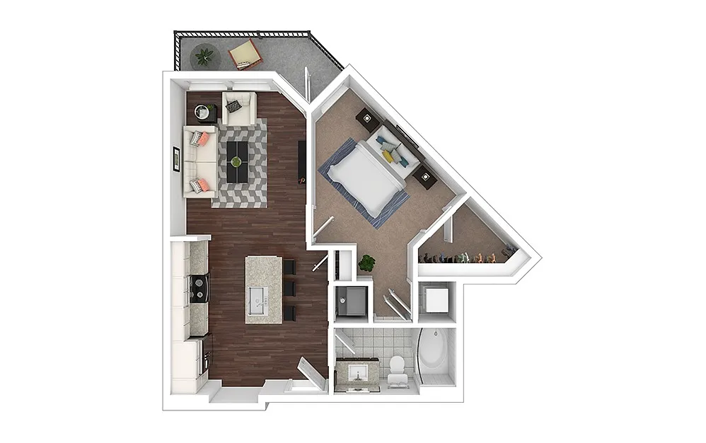 Floor plan Montview Premium