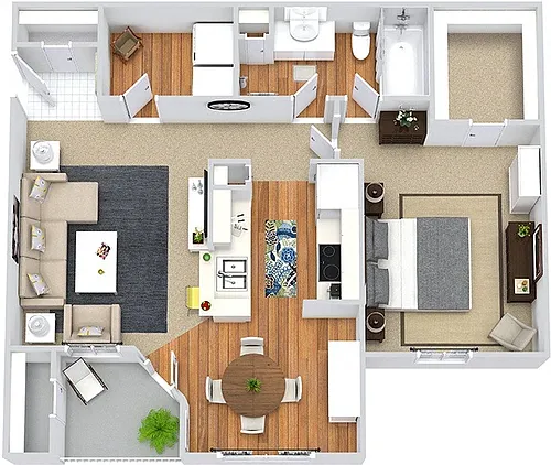 Floor plan The Cameron Renovated