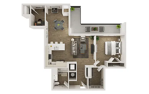 Floor plan A14D