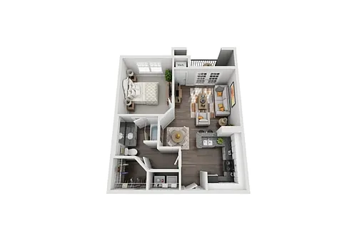 Floor plan 1AR