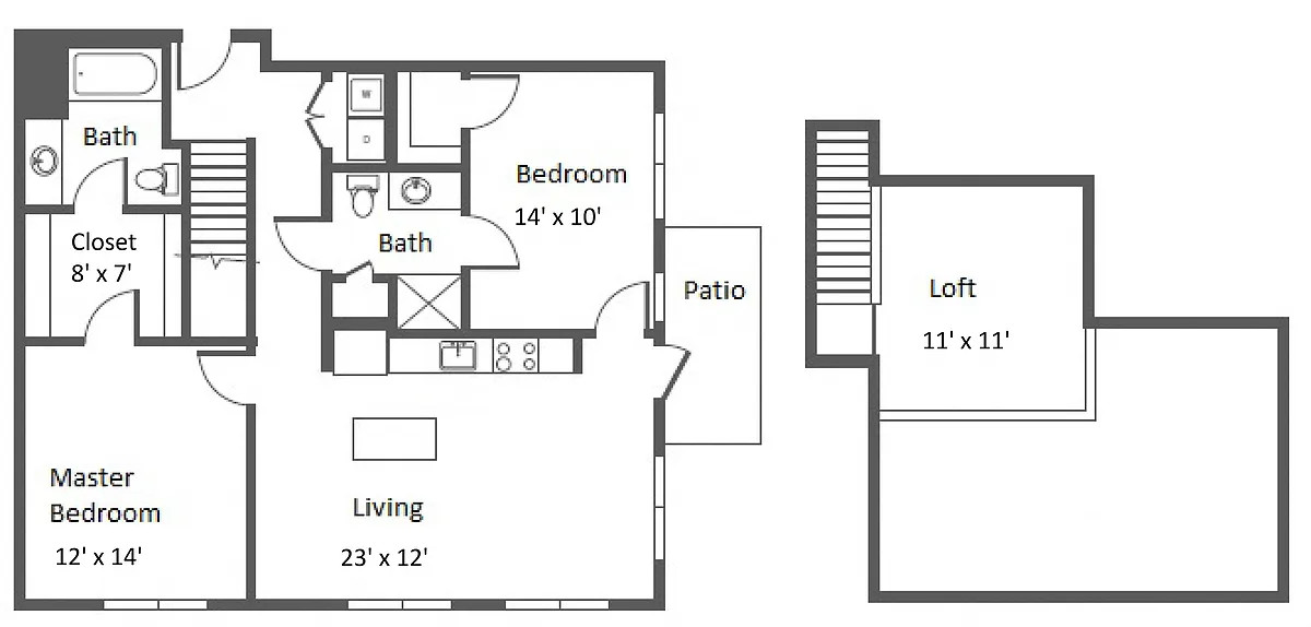 Floor plan B10
