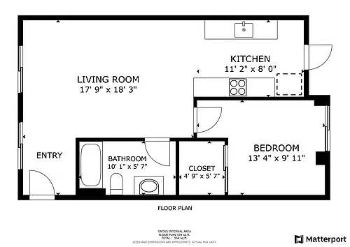 Floor plan 303-503