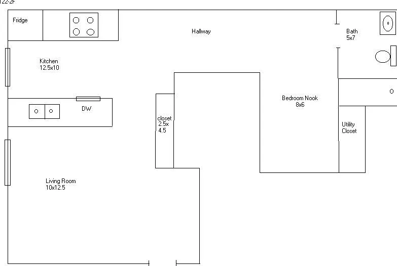 Studio, 500 sqft, $700 — Photo 2