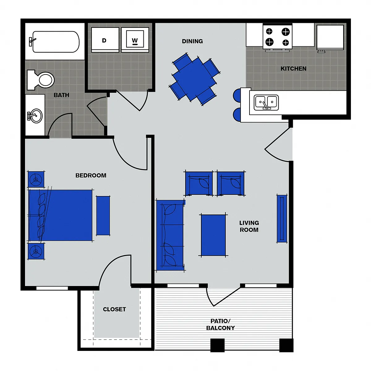 Floor plan A1