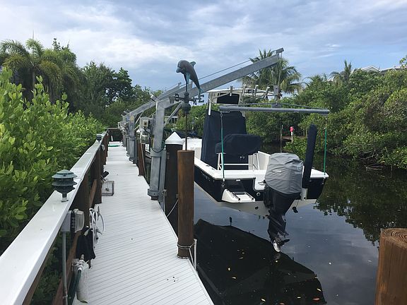 Dock with Boat Lift