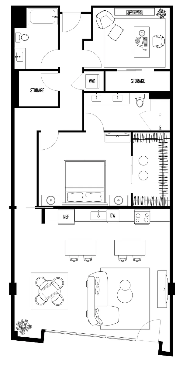 Floor plan LIVE WORK FIVE