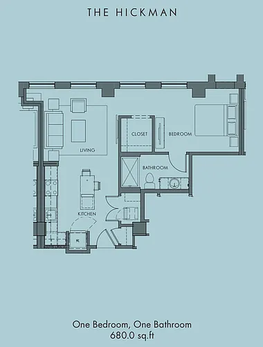 Floor plan The Hickman