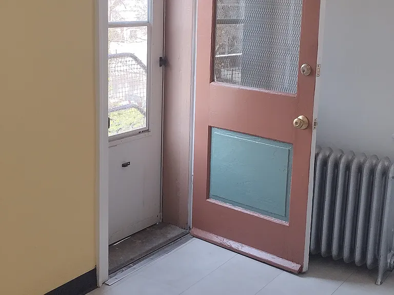 Back entrance
