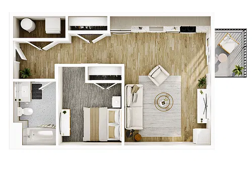 Floor plan Bluebell