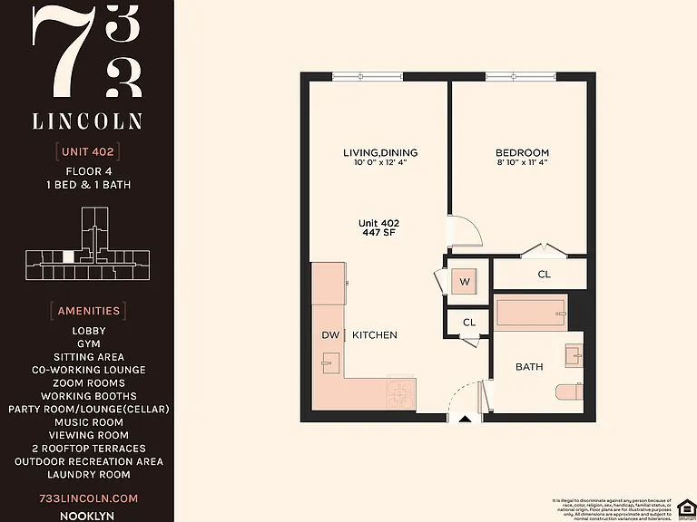 733 Lincoln Pl #1402 — Photo 2