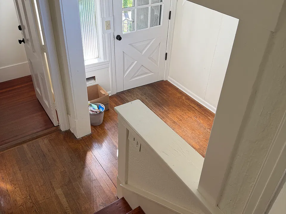 Entry foyer for Units A and B