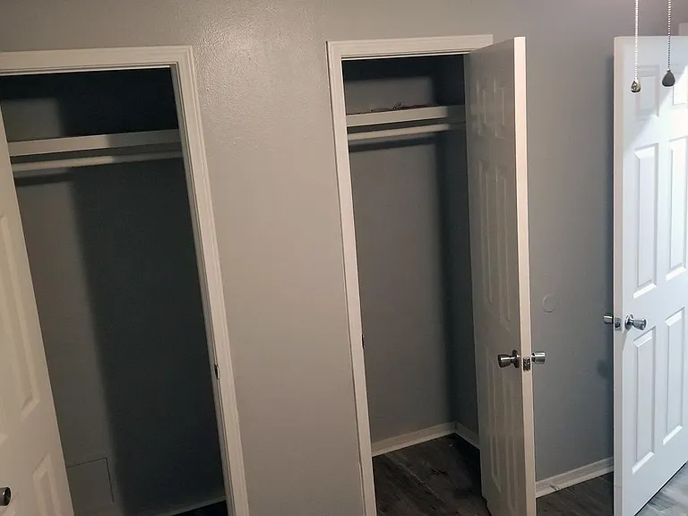 Front room closet (although the closet of each room is the same!)