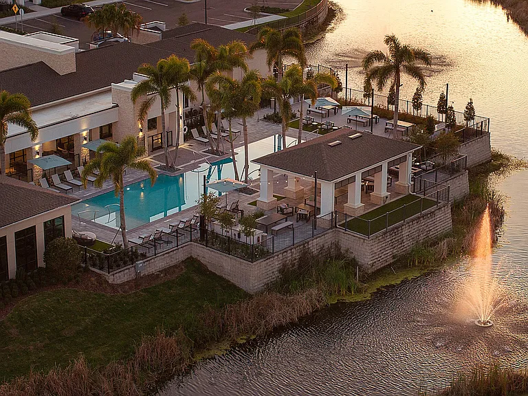 Breathtaking Aerial Pool Views