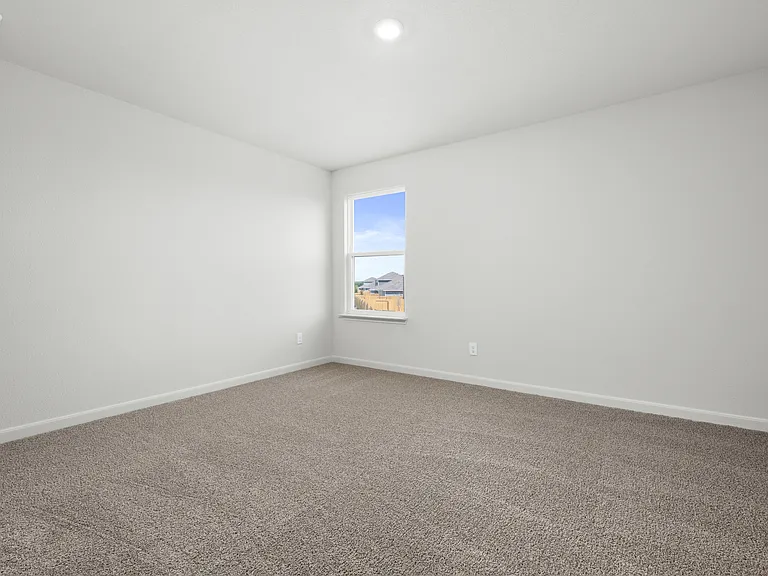 The secondary bedrooms are the perfect space for children's bedrooms or guest rooms.