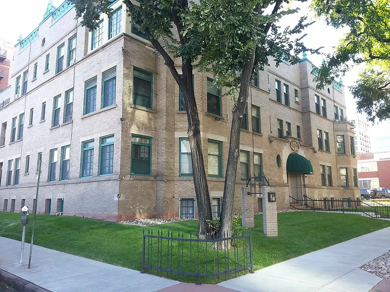 Experience the charm of urban living in this beautifully designed apartment building.