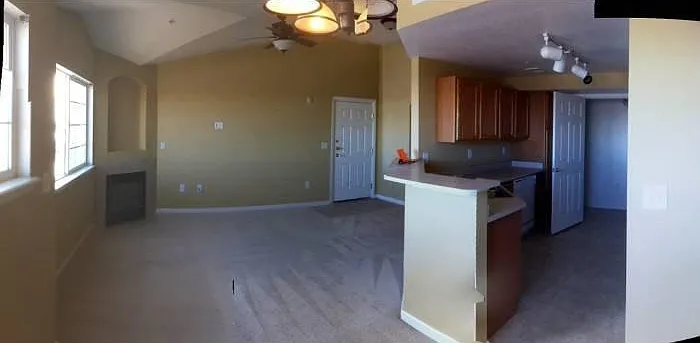 Panoramic living room